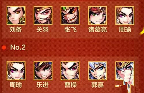 少年三国志2阵容点将